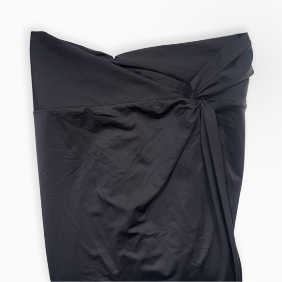 NWOT Skims Long Sarong Swim Skirt in Onyx (Black), sz Medium - Picture 7 of 9